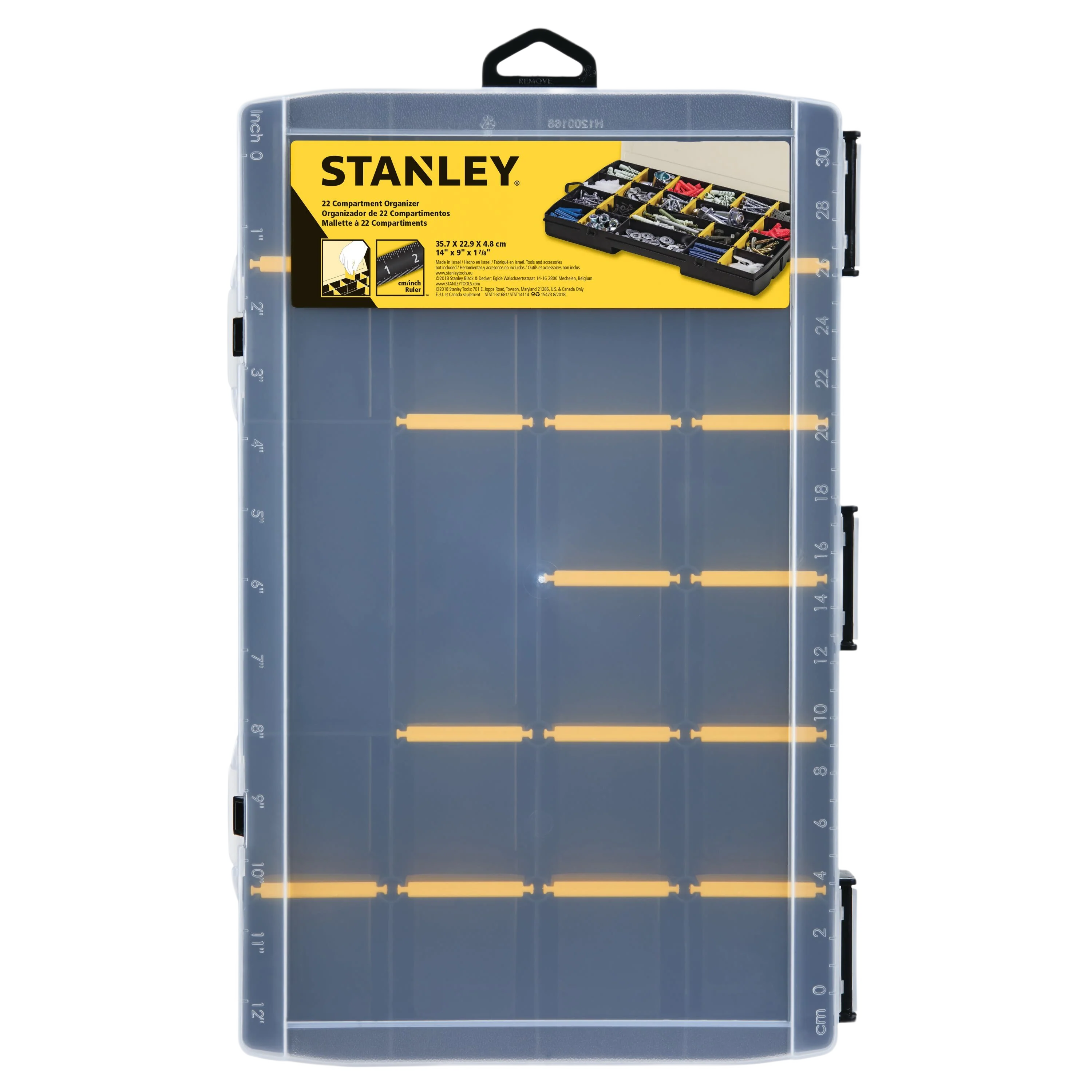 Flexible Stanley 22 Compartment Tool Organizer Superior