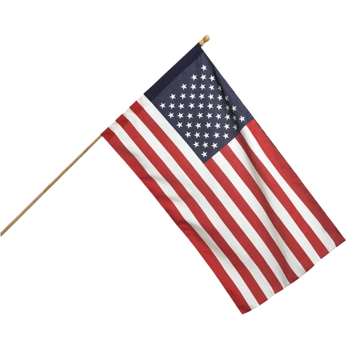 Excellent Valley Forge Polycotton Flag and Wood Pole Kit 2.5 ft. x 4 ft. Crafted