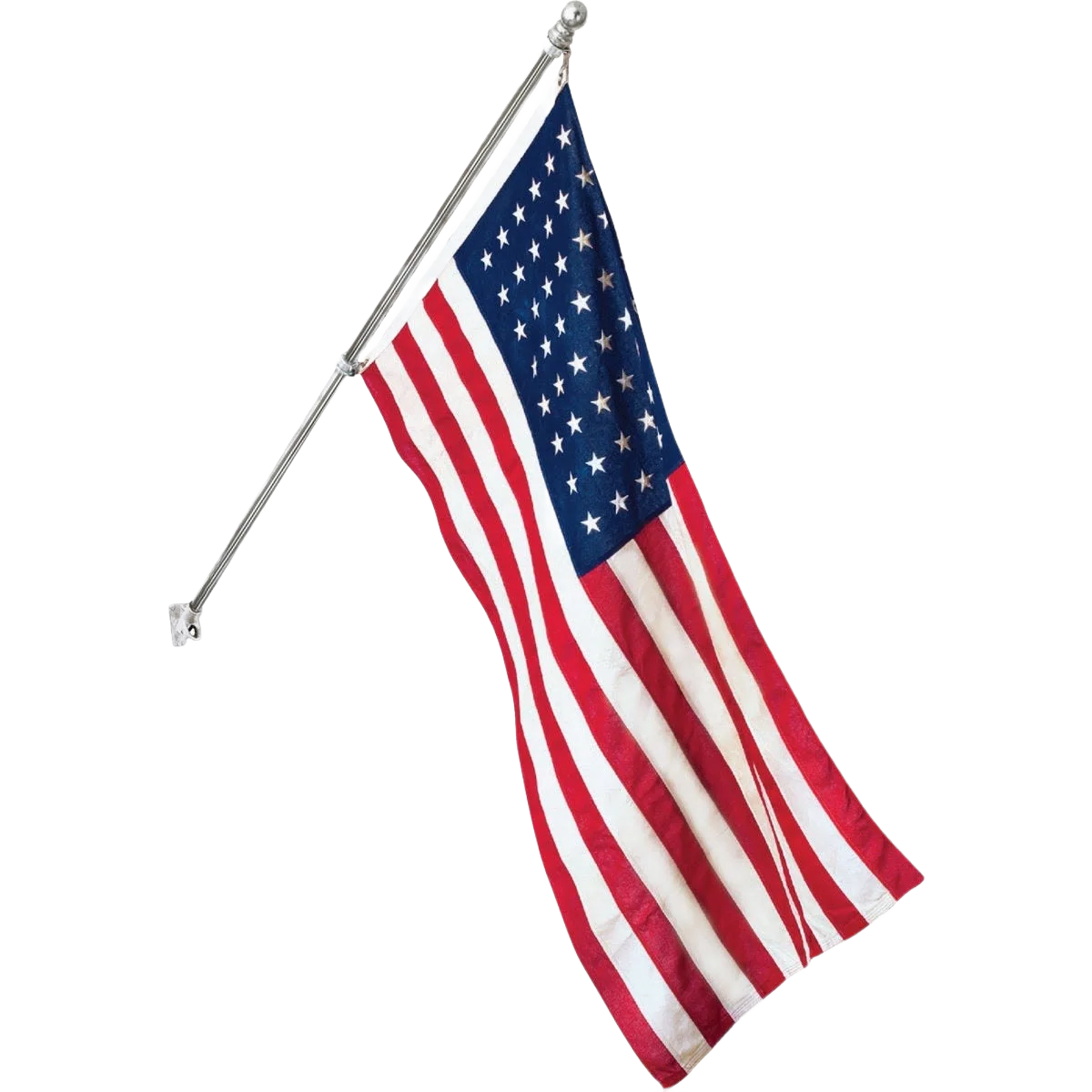 Effective Valley Forge Nylon American Flag Pole Kit 6 ft. Recyclable