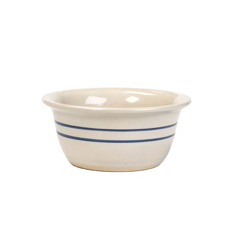Trusted Heritage Blue Stripe Stoneware Ce Bowl Solid