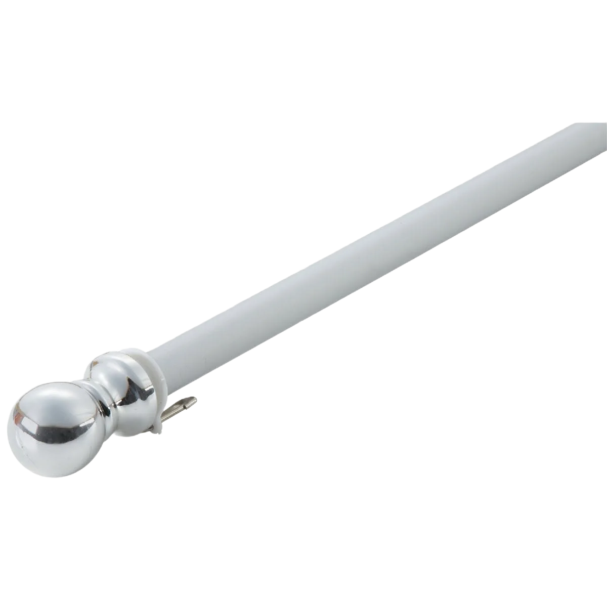 Consistent Valley Forge Brushed Aluminum Spinning Flag Pole 5 ft. x 1 in. Trusted