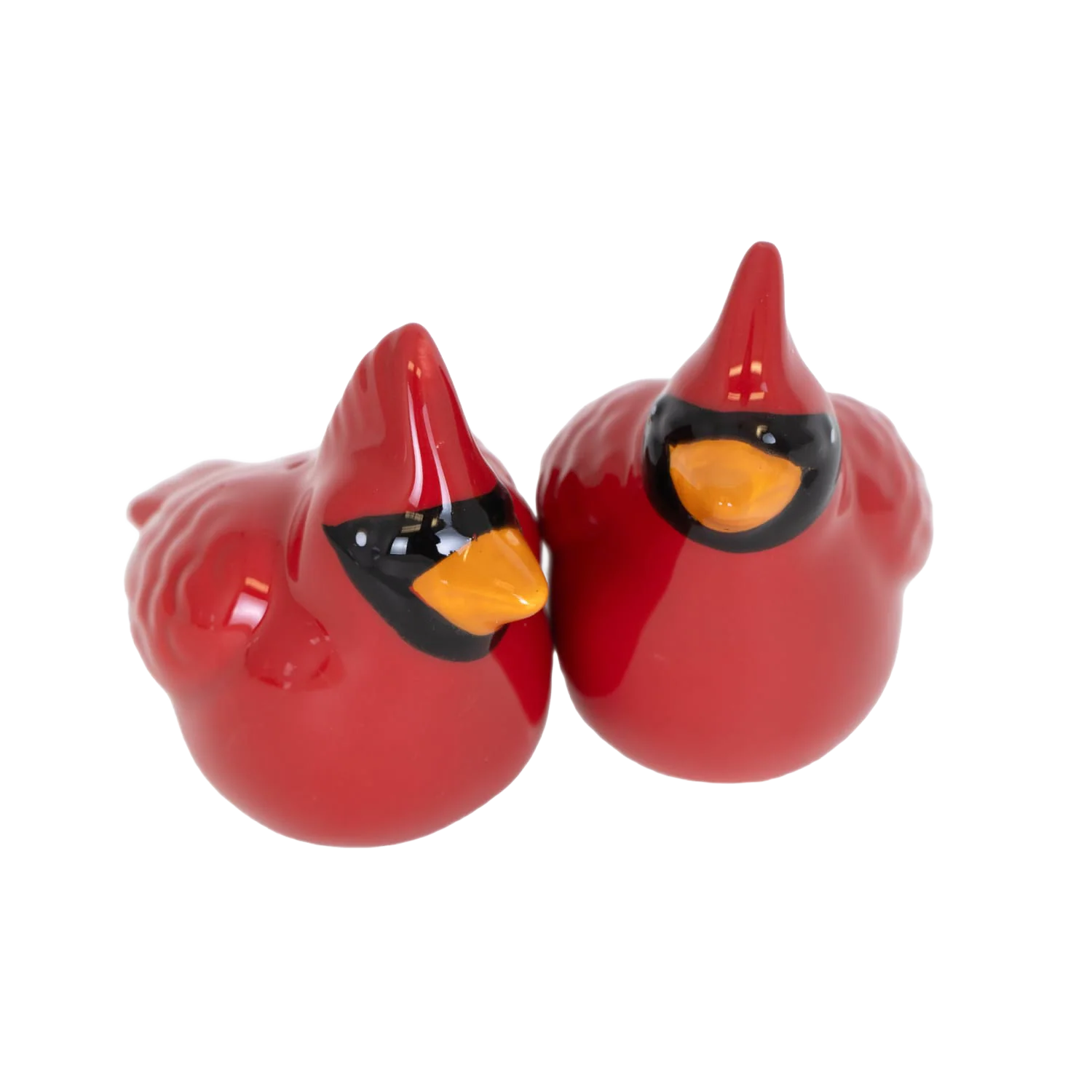 Solid Cardinal Salt and Pepper Shakers - Set of 2 Long-Lasting