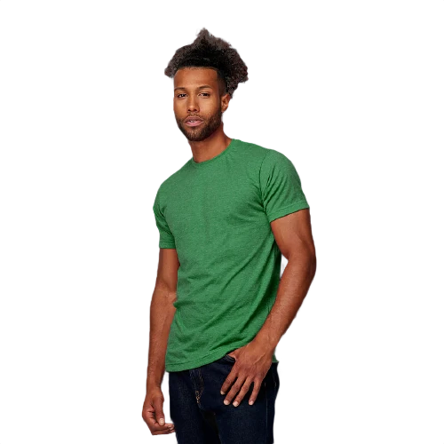 Premium Material Tultex Unisex Fine Jersey Heather Kelly Short Sleeve Shirt Small Prestigious