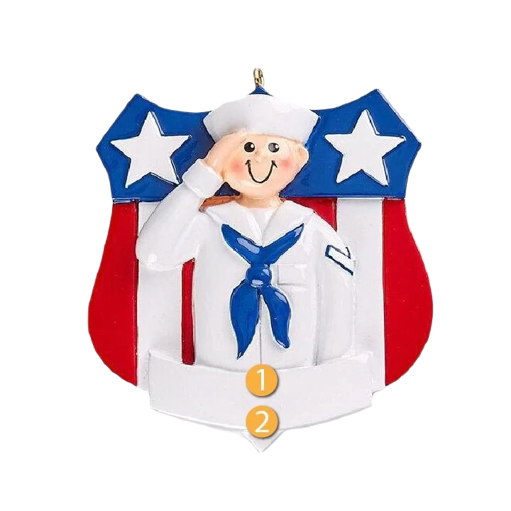 Detailed Rudolph Me Personalized Navy Male Ornament Optimized