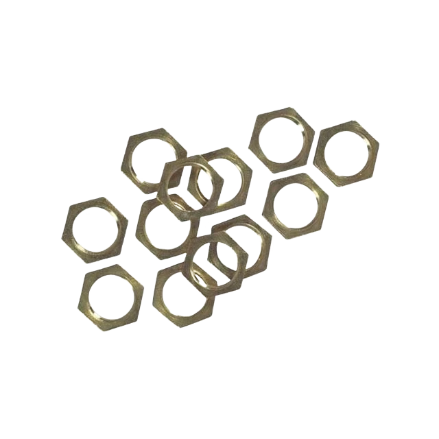 Responsible Westinghouse Solid Brass Hex Nuts 12-Pack Top-Quality