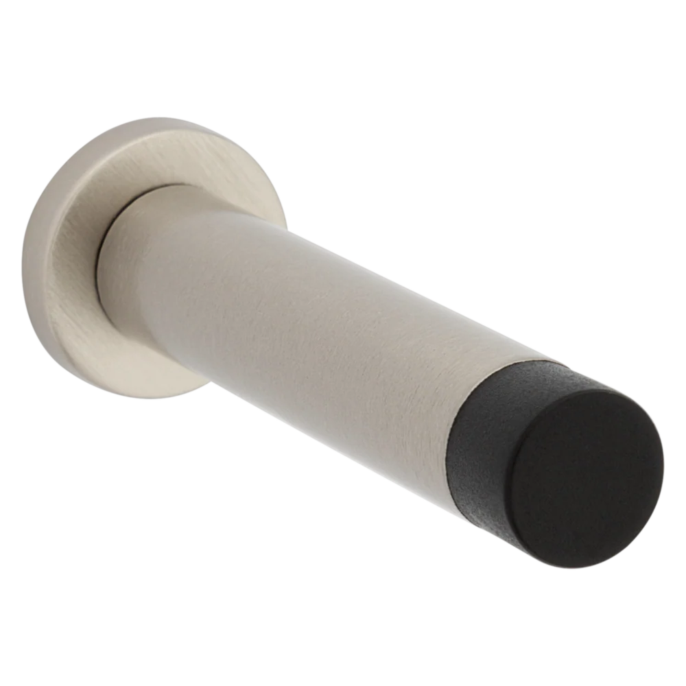 World-Class National Hardware 3 Satin Nickel Cooper Door Stop Relaxed