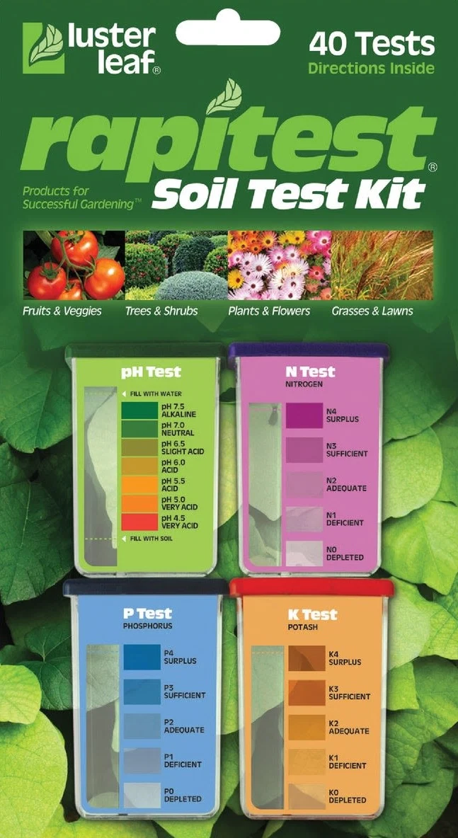 Elegant Rapitest Plastic Soil Tester Kit 4-Pack Innovative