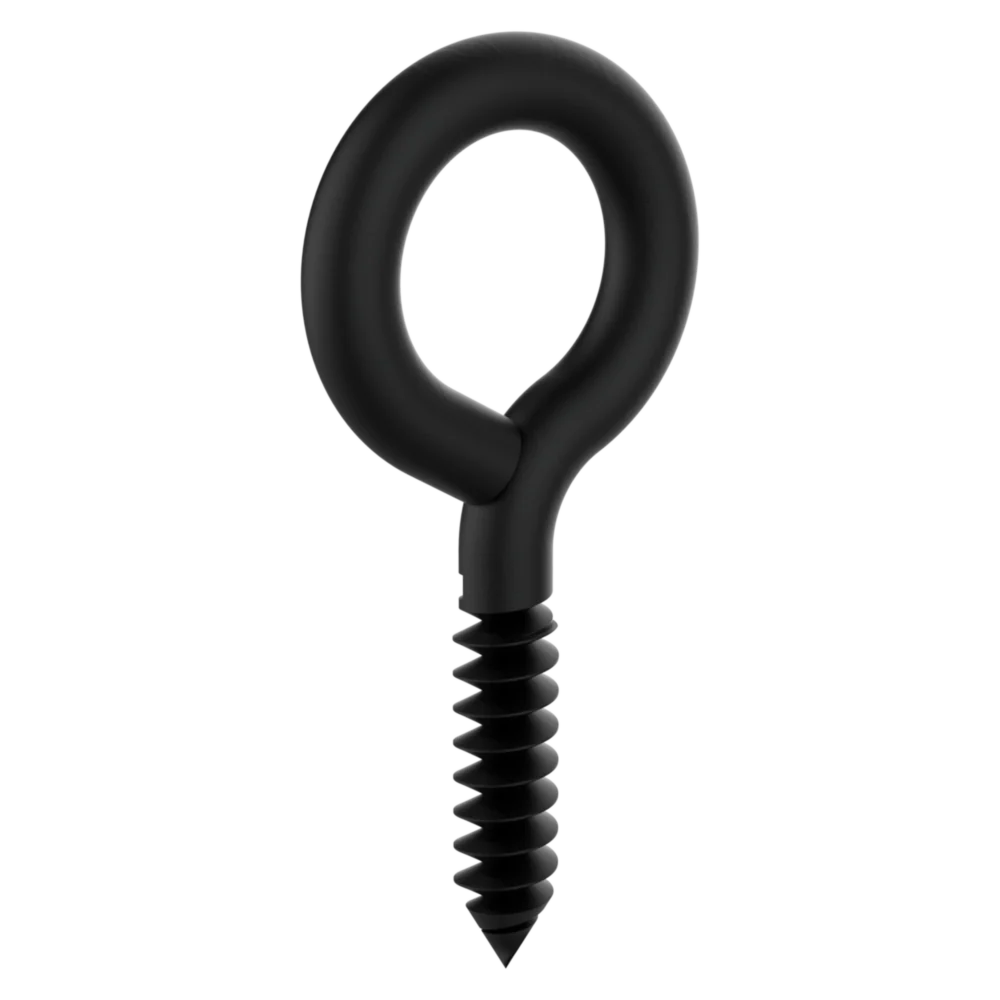 Quality National Hardware 3 16 X 3 Storm Shine Lag Screw Eye 2-Count Smooth