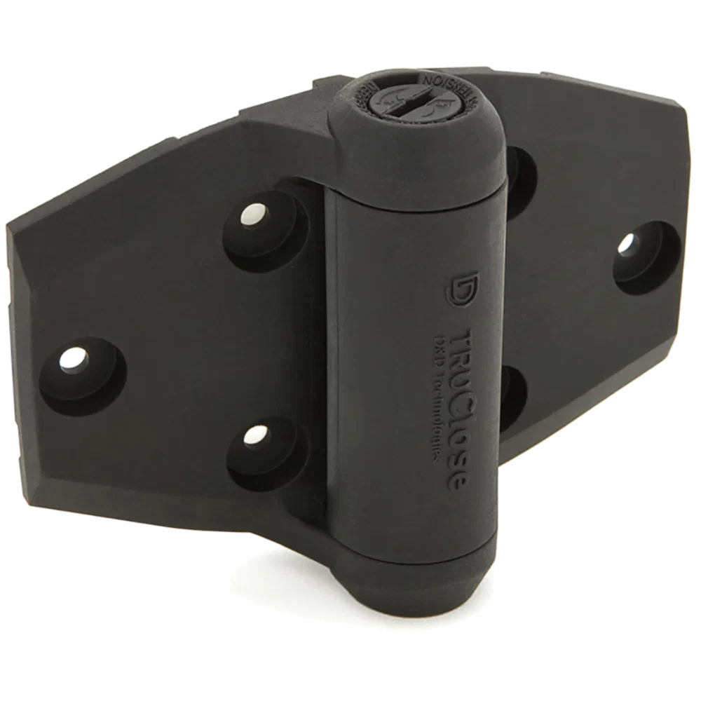 Specialty National Hardware Tru-Close Spring Hinge - Wide Design For Wood Or Vinyl Gates 2-Pack Quality