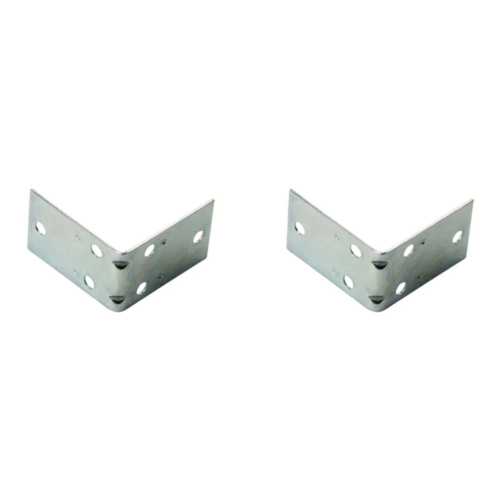 Premium Material National Hardware 2-1 2 x 1-1 2 Double Wide Zinc Corner Brace 2-Count Secure