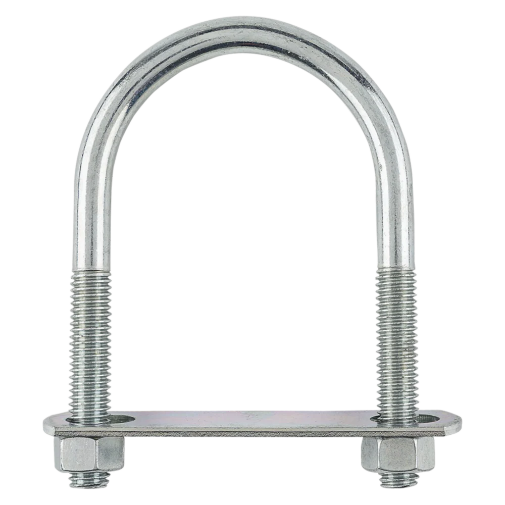 Carefully Designed National Hardware 1 2 x 3 x 5-1 2 Zinc Round U Bolt First-Class