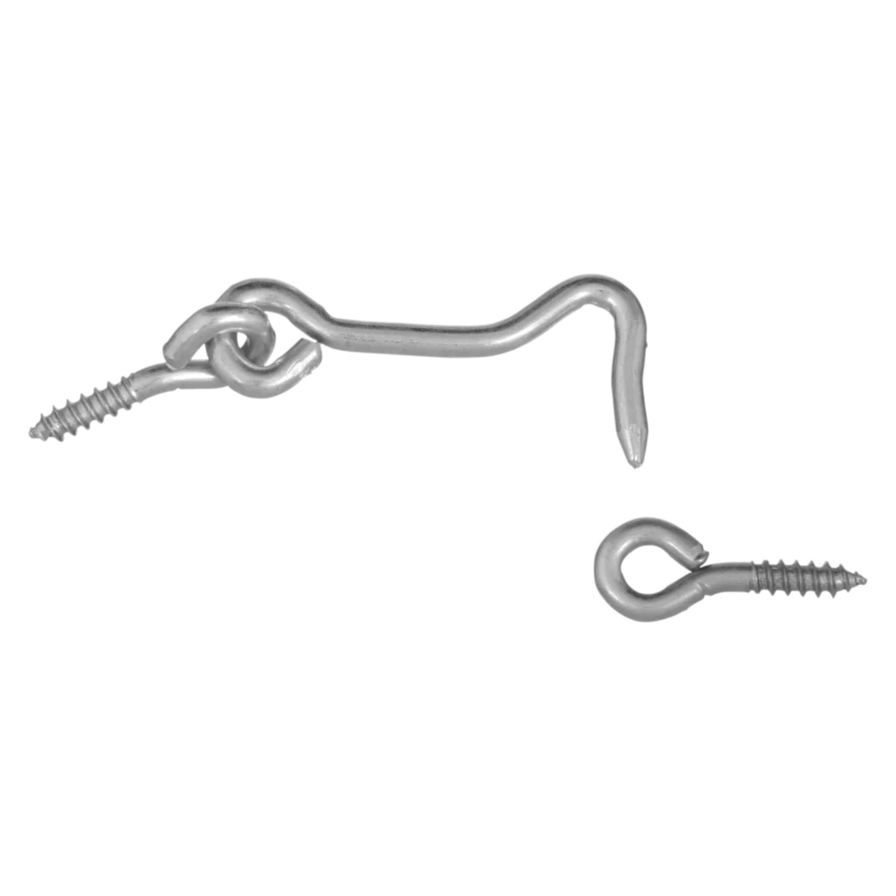 Prestigious National Hardware 2 Steel Hook Eye Bolt 2 Ct. Efficient