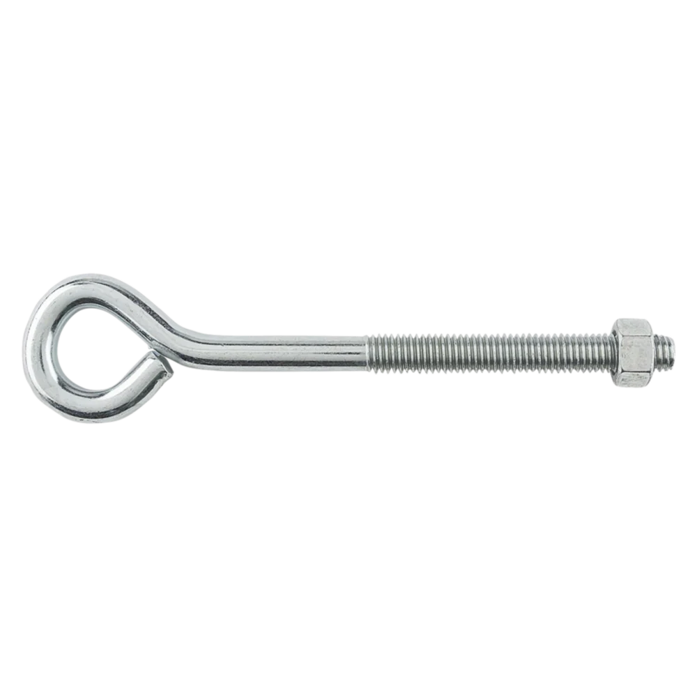 Stylish National Hardware 1 2 x 8 Zinc Eye Bolt with Hex Nut Enhanced