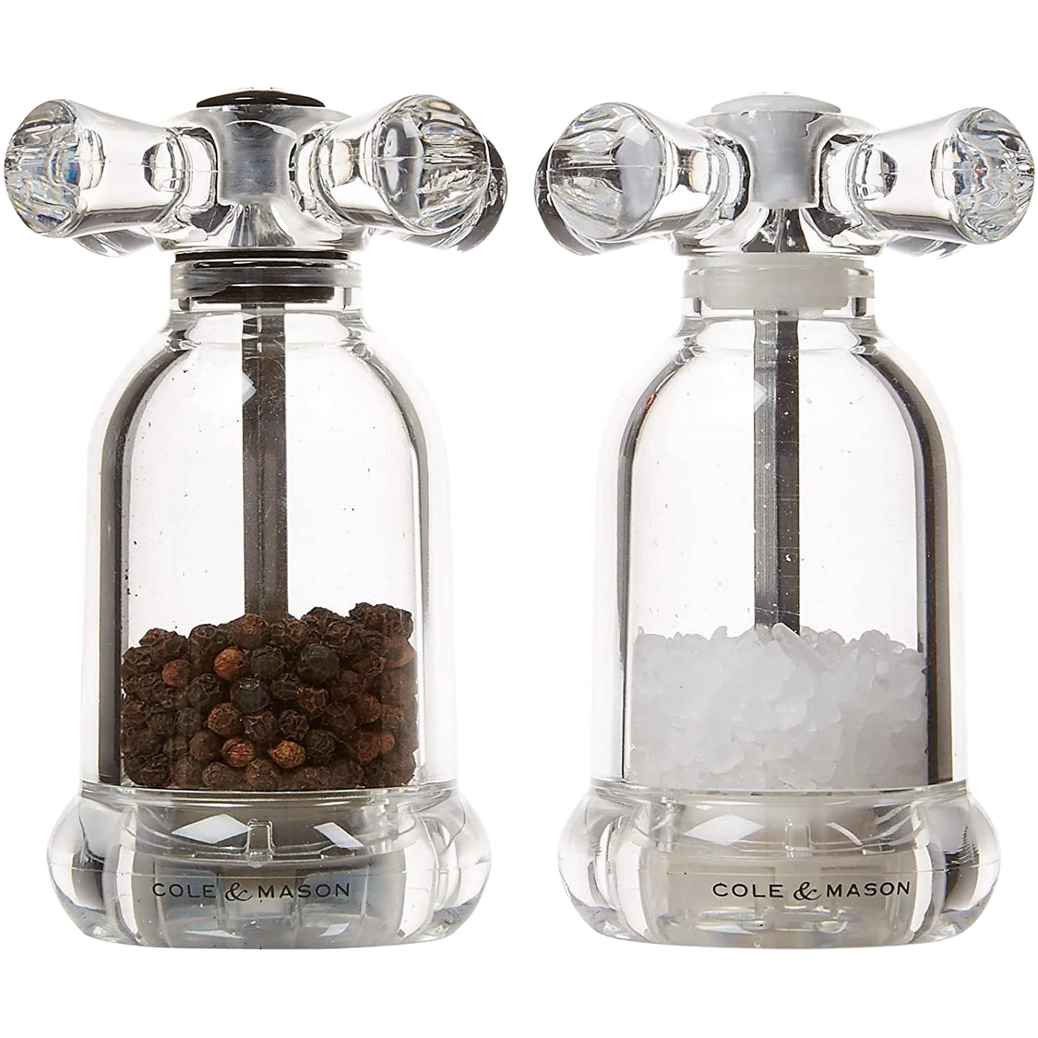 World-Class DKB Households Faucet Salt and Pepper Mills Premium Material