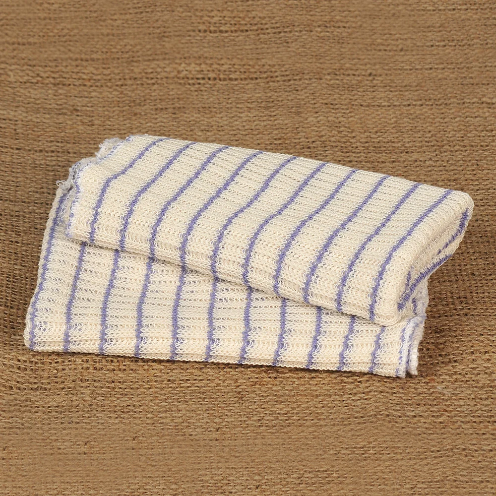 Clean Double Layer Striped Dishcloths Elegant