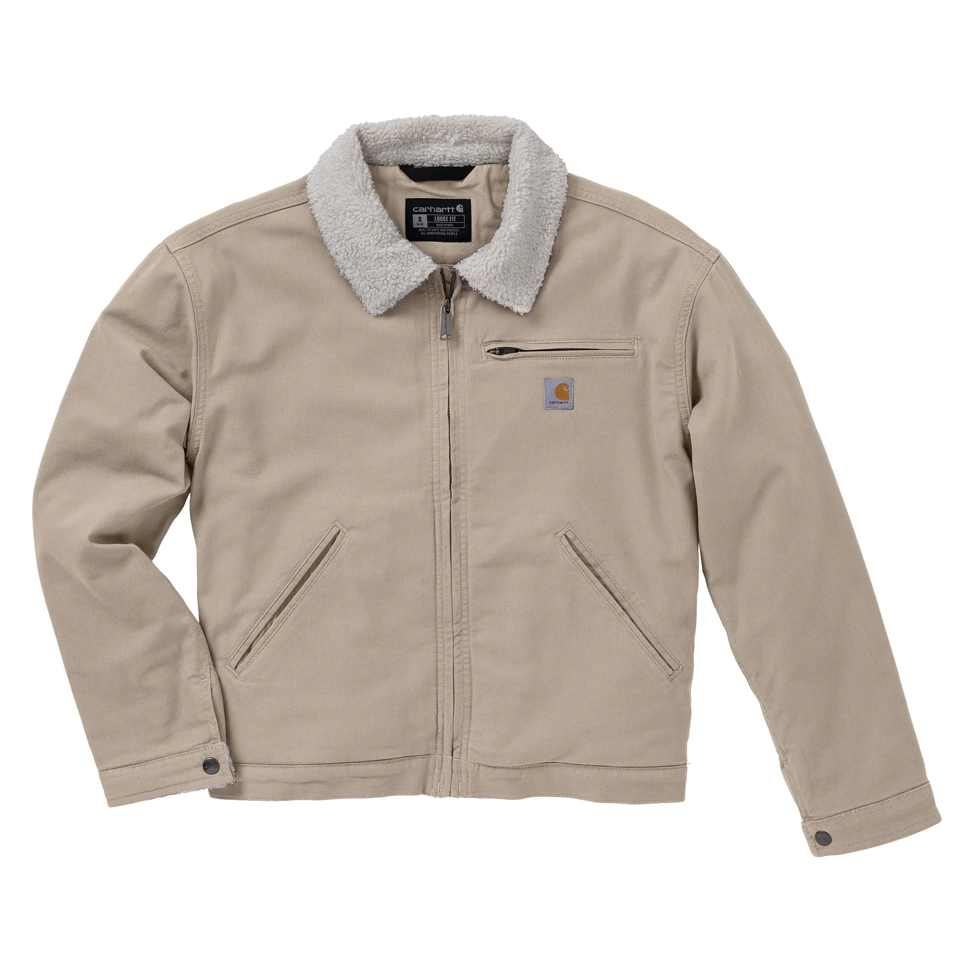 Clean Carhartt Women's Crawford Sherpa Detroit Jacket User-Friendly