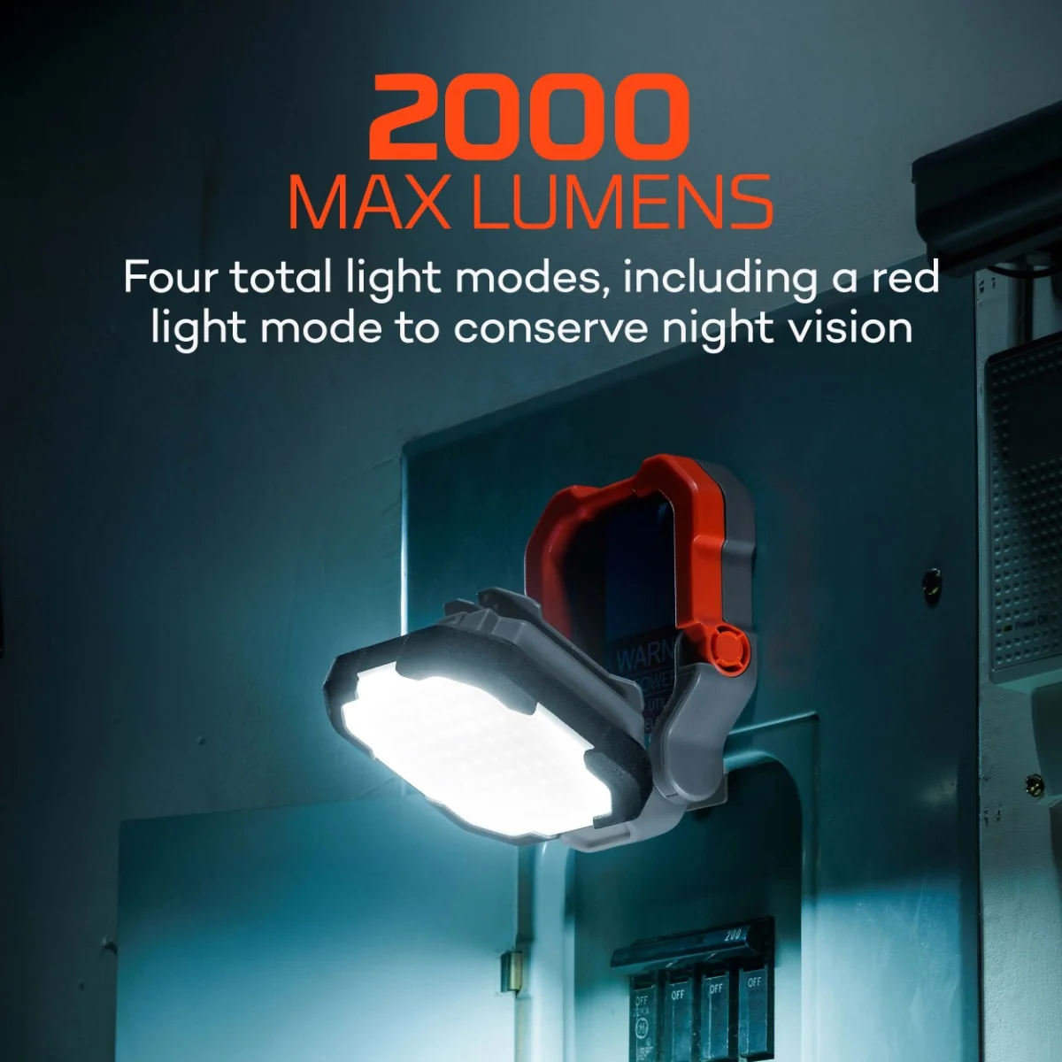 Secure NEBO Omni Axis 2K Work Light Power Bank Next-Generation