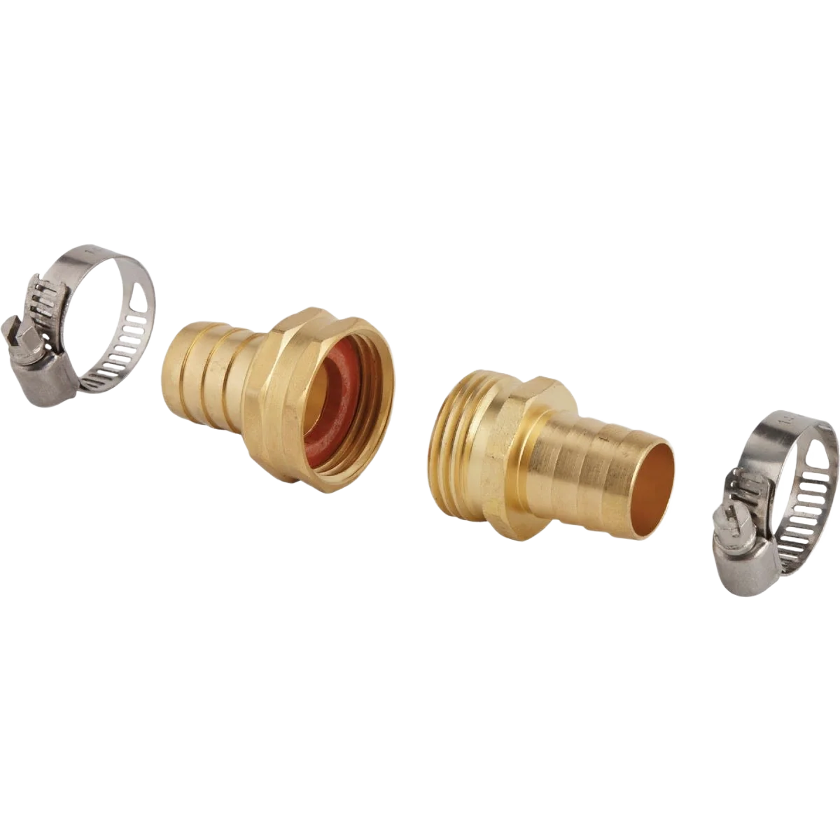 Verified Garden Heavy-Duty Brass Hose Mender 3 4 in. Relaxed