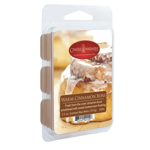 High-Quality Candle Warmers Warm Cinnamon Buns Wax Melts 2.5 oz. Sophisticated