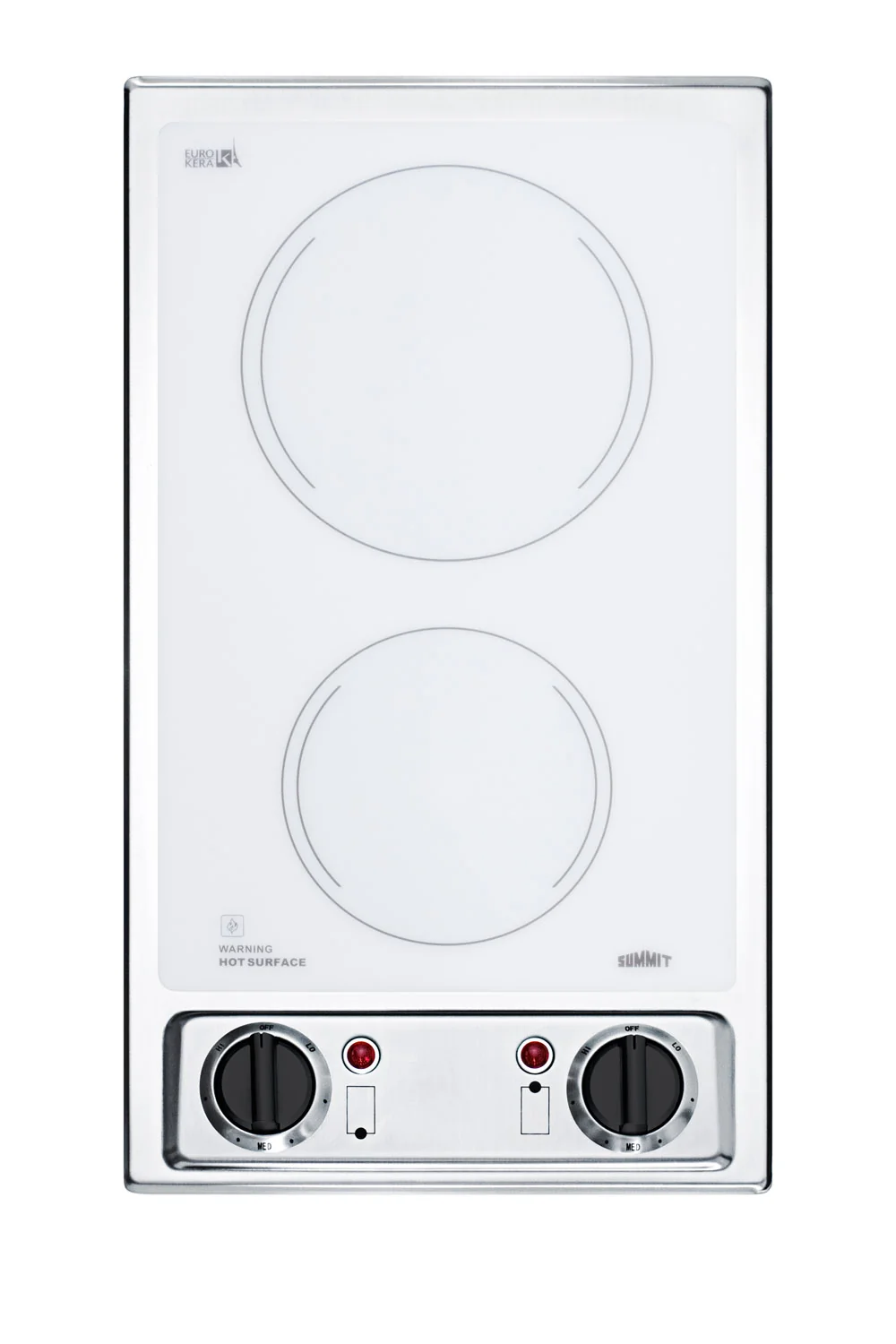Sophisticated 12 Wide 115V 2-Burner Radiant Cooktop Reusable