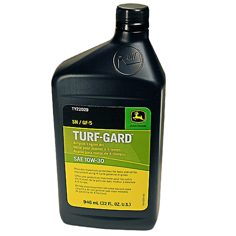 Superior John Deere TY22029 Turf-Gard SAE 10W-30 4-Cycle Engine Oil 32 Oz. Fine