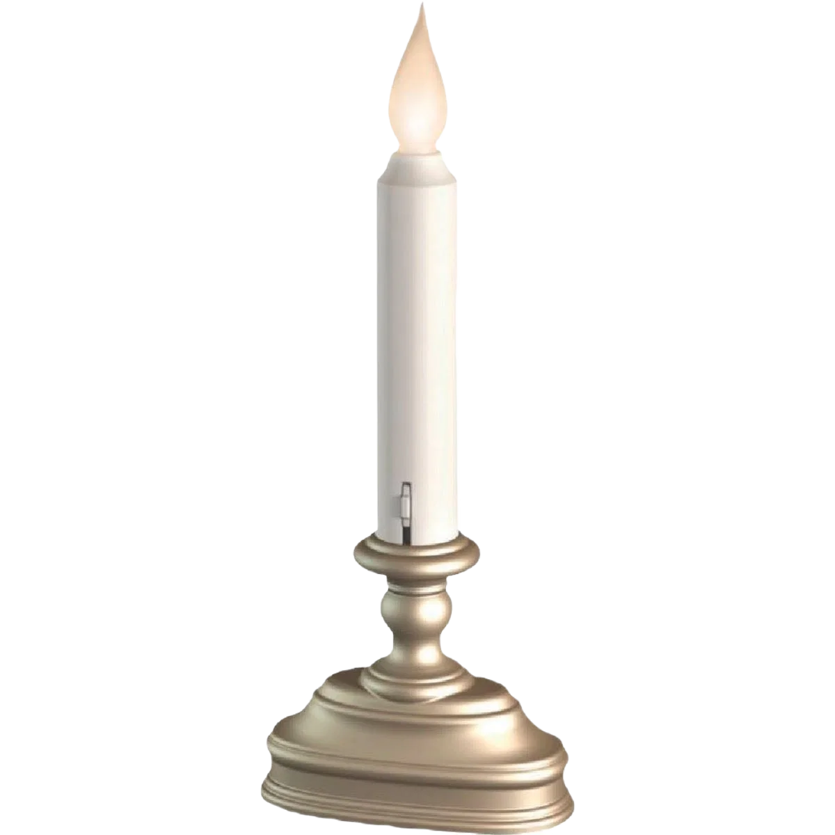 Smooth Xodus Standard Battery-Operated Candle Modern