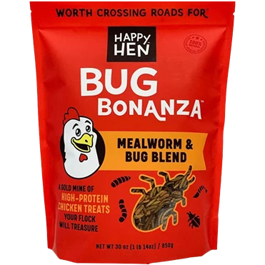 Stylish Happy Hen Bug Bonanza Chicken Treat 30 oz. Optimized