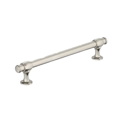 Trusted Amerock Winsome 6-5 16 Center-to-Center Satin Nickel Cabinet Pull Top-Quality