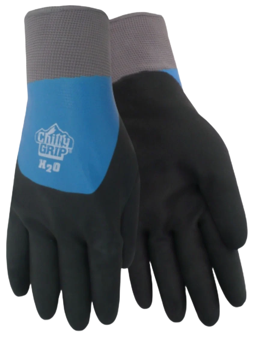 Efficient Red Steer Large Blue Black Waterproof Chilly Grip Gloves Smart