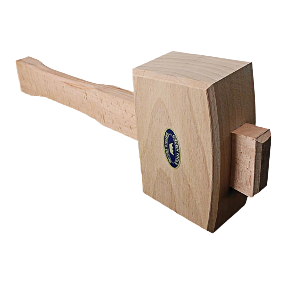 Comfortable Crown Beech Joiners Mallet 4-1 2 in. Reliable
