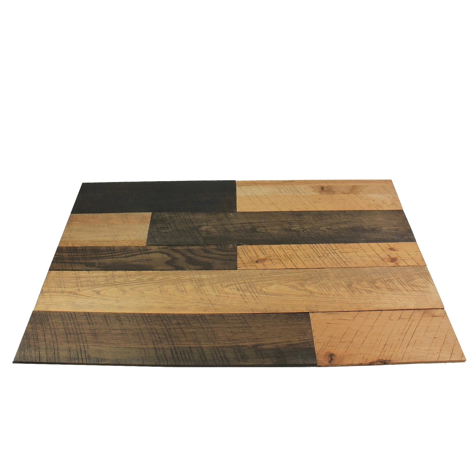 Genuine Etchwood Brown Wallboard Textured Planks Powerful