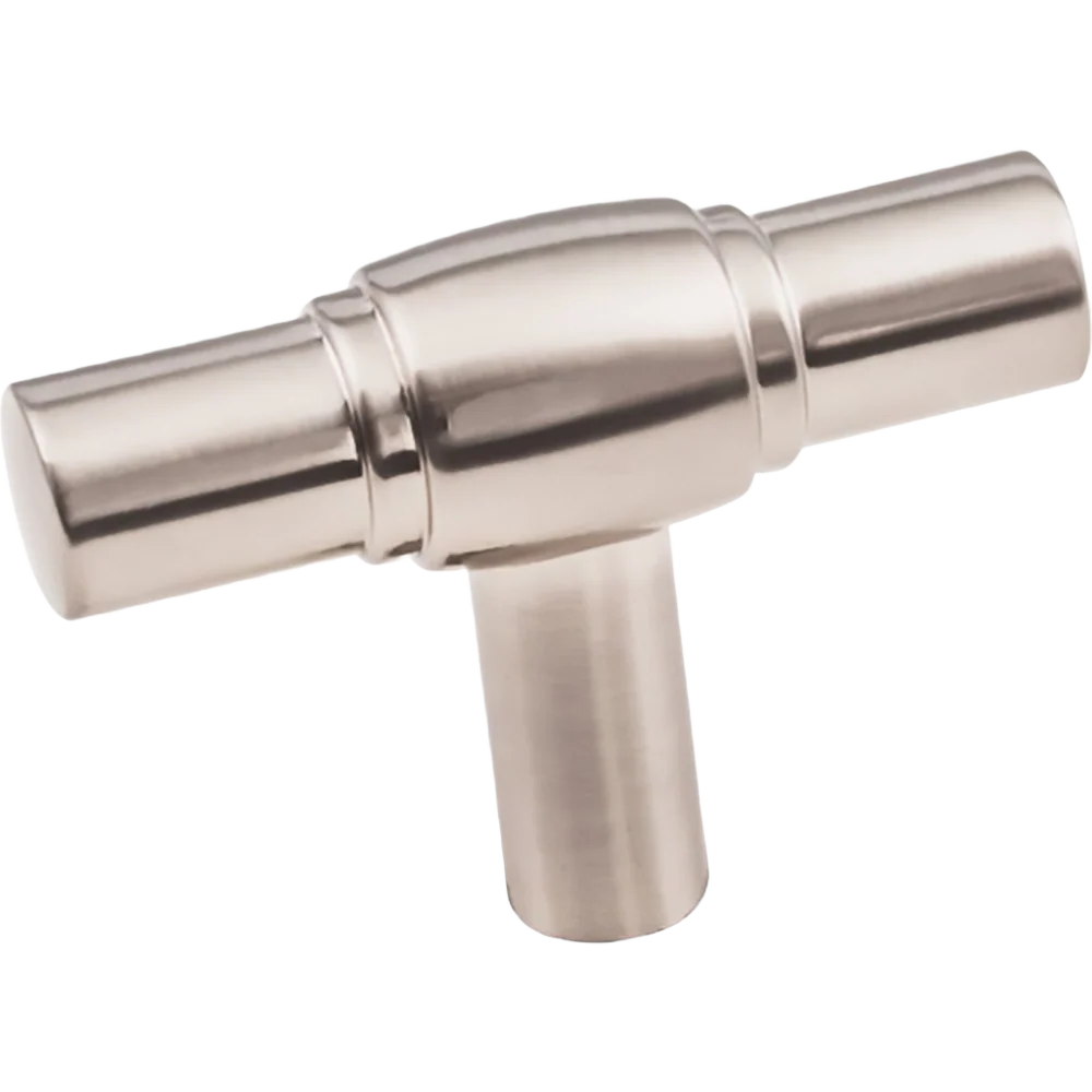 Versatile Hardware Resources 2 In. Hayworth T Knob Satin Nickel Organic