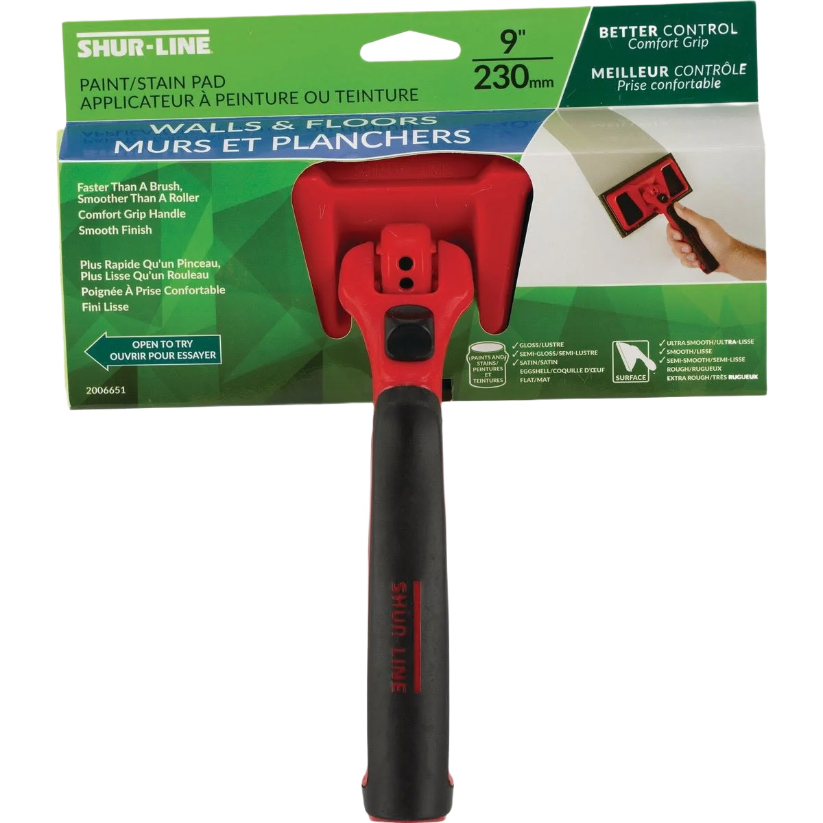 Fine Linzer Pro Edge 9 Premium Walls Floors Pad Painter Advanced