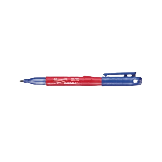 First-Class Milwaukee INKZALL™ Blue Fine Point Jobsite Markers Practical