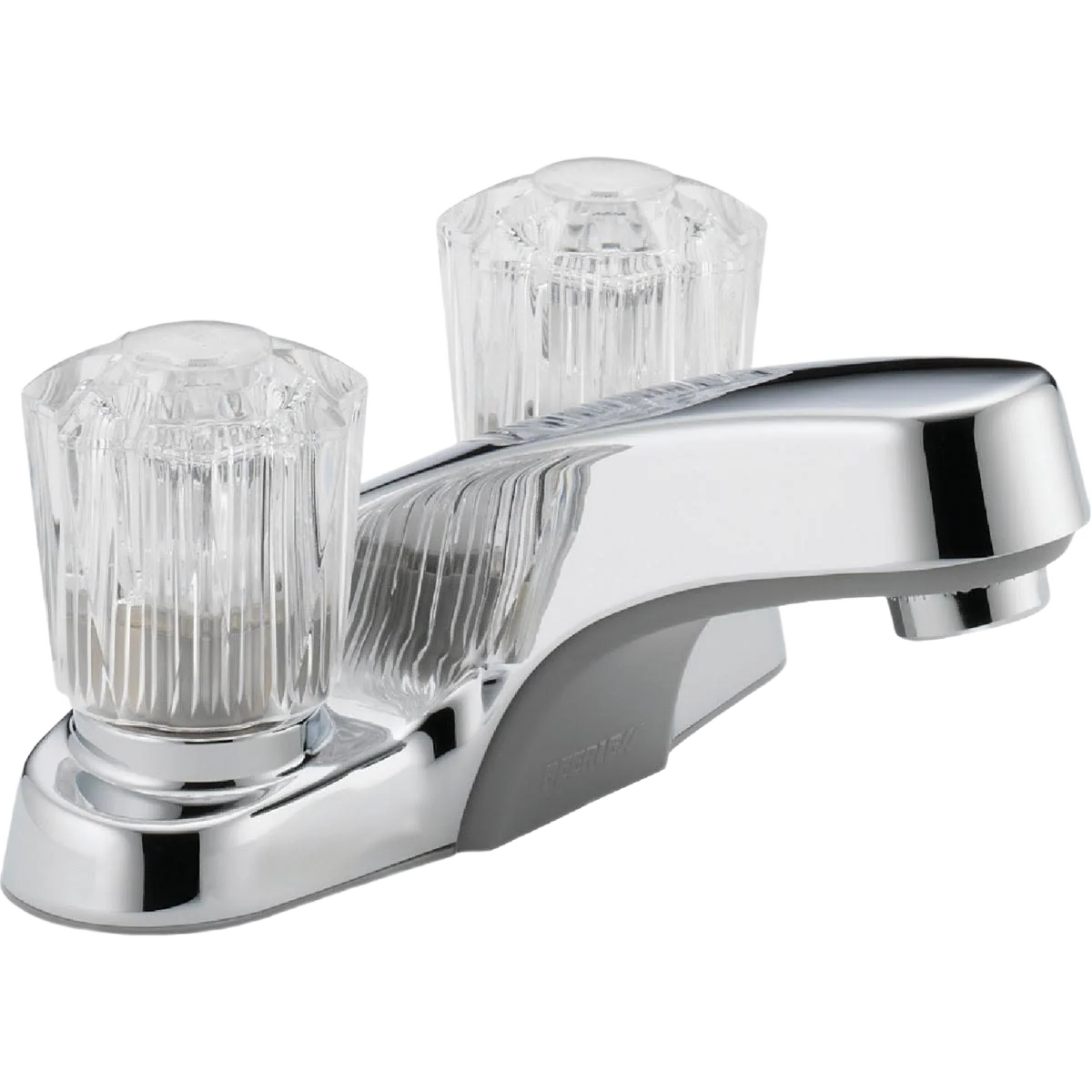 Fine Crafted Peerless Two Handle Centerset Bathroom Faucet Chrome Elegant