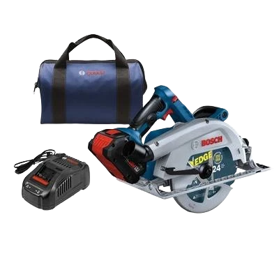 Advanced Bosch PROFACTOR™ 7-1 4 in. Circular Saw Kit with CORE18V Battery Exceptional