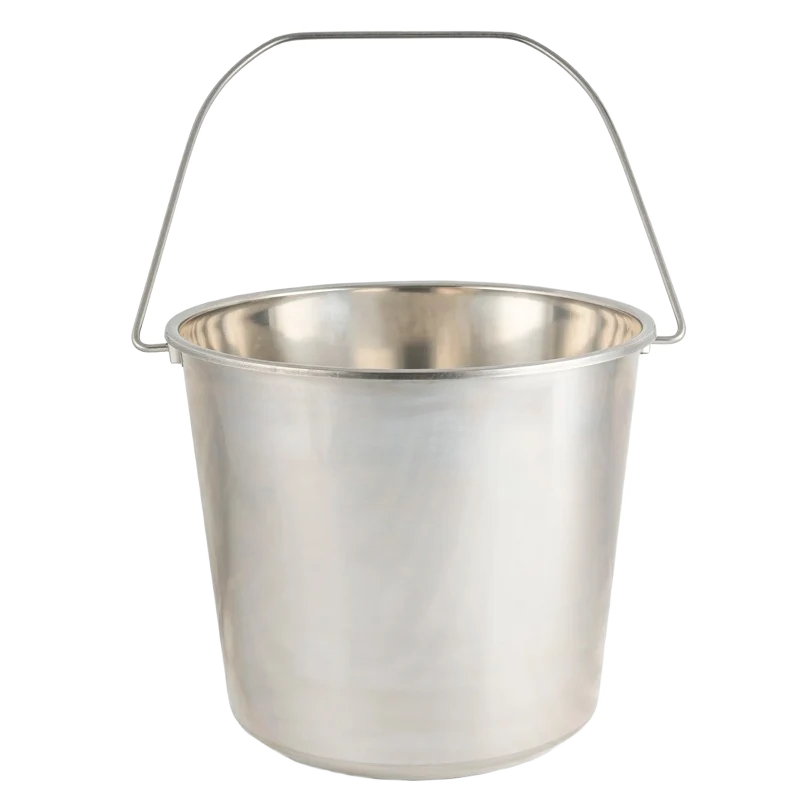 Top-Quality Grip 5.5 Gallon Stainless Steel Bucket Excellent