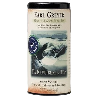 Casual The Republic of Tea Earl Greyer Black Tea Tin 50 Bags Proven