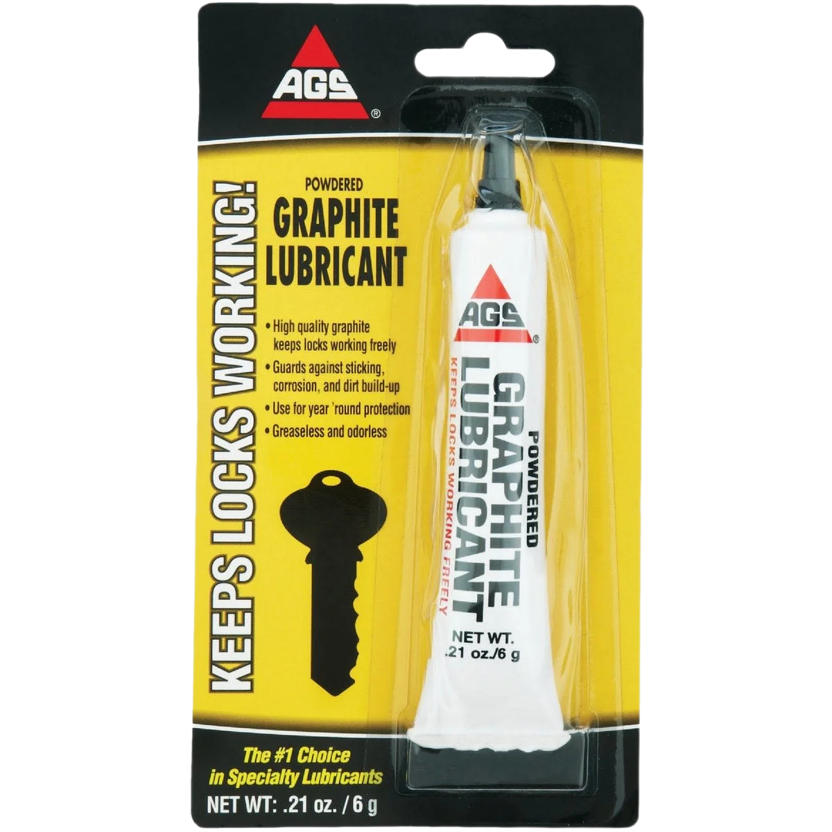 Responsible AGS Powdered Graphite Dry Lubricant 0.21 oz. Lightweight