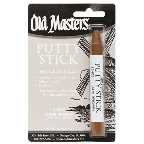 Responsible Old Masters Dark Brown Putty Stick Prestigious