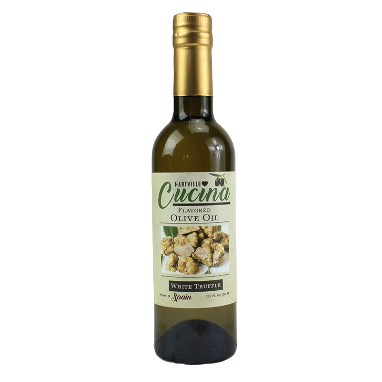 Stylish Hartville Cucina White Truffle Flavored Olive Oil 12.7 oz. Refined