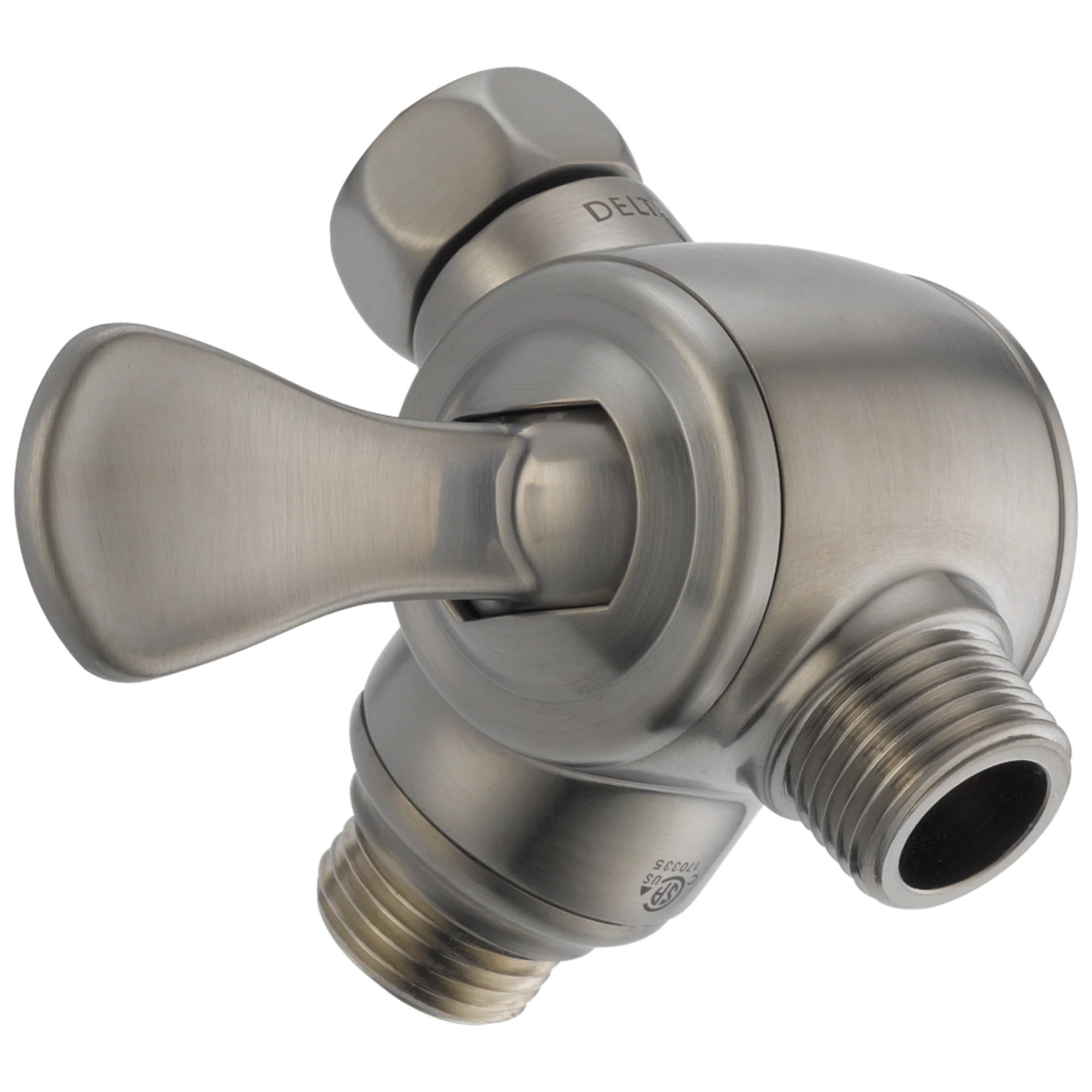Sustainable Delta Universal Showering Stainless 3 Way Shower Arm Diverter for Hand Shower Stylish