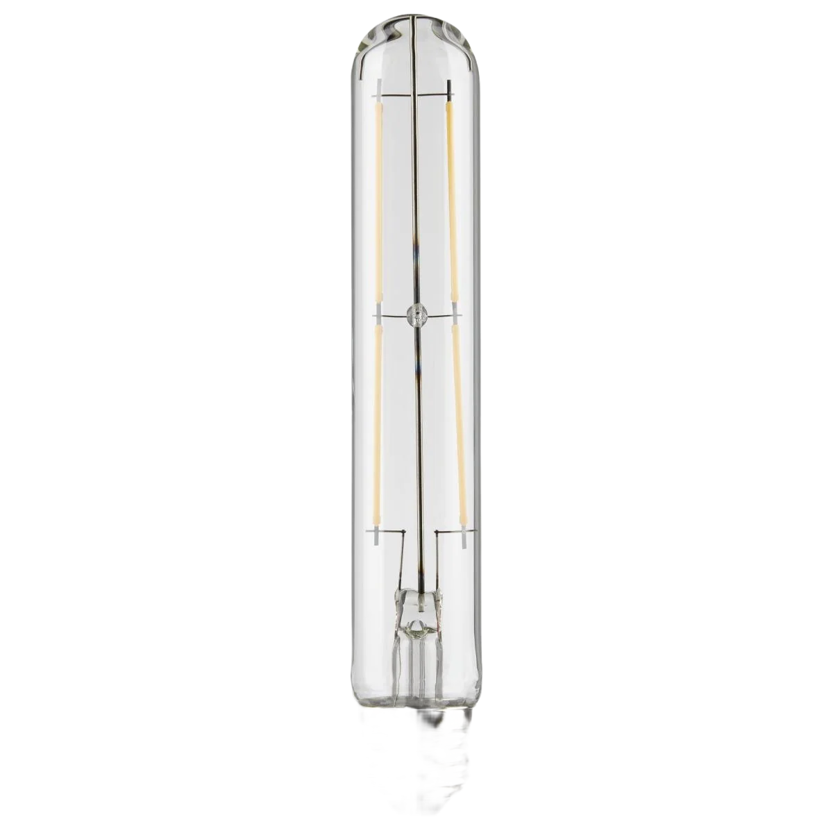 Fine Crafted Satco 8 Watt T9 LED Clear Warm White CL Medium Base Light Bulb Detailed