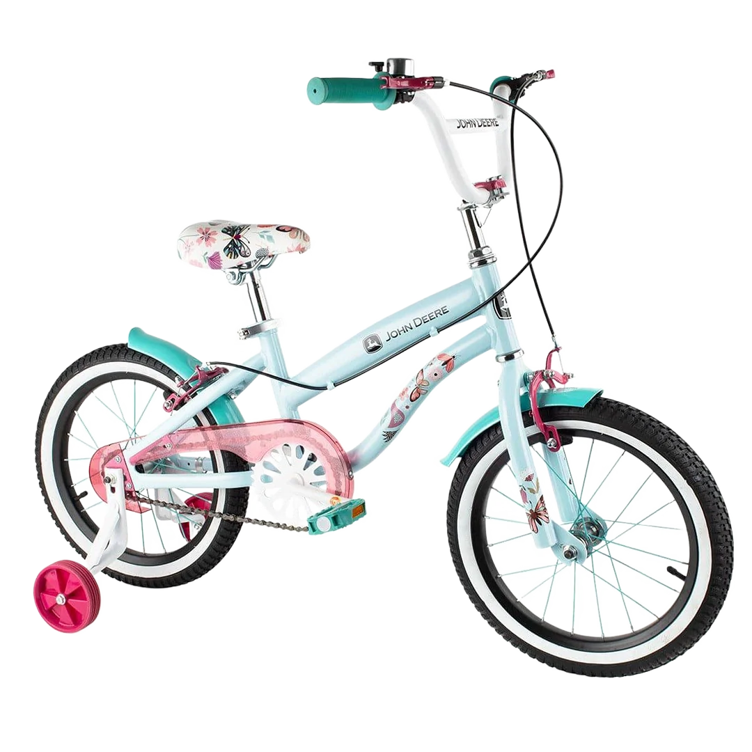Unique TOMY John Deere 16 inch Bluebird Bicycle Functional