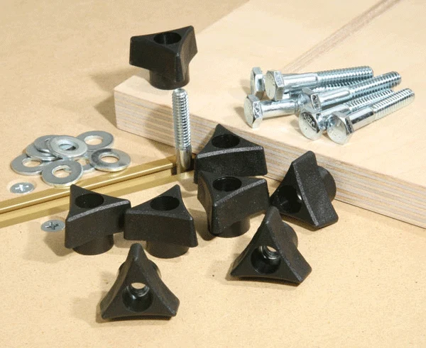 Classic INCRA Build-It Twist Knobs 8-Pack Unique