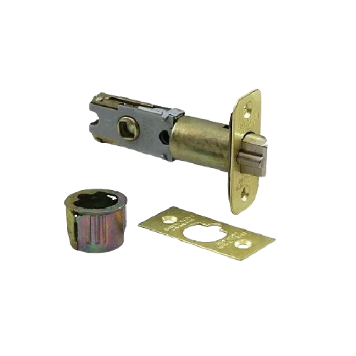 Reusable Dexter Triple Opt Entry Latch Polished Brass Casual