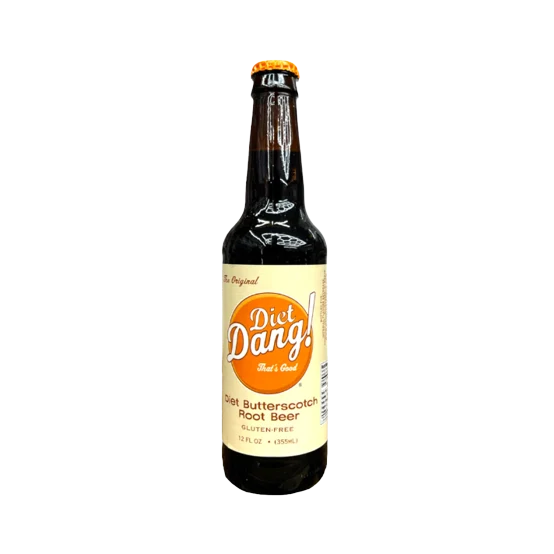 Original Design Dang Diet Butterscotch Rootbeer 12 oz. Long-Lasting