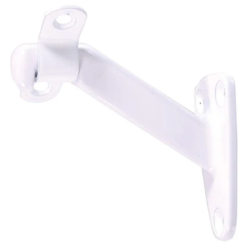 Stylish Hillman Handrail Bracket - Heavy Duty - White Minimalist