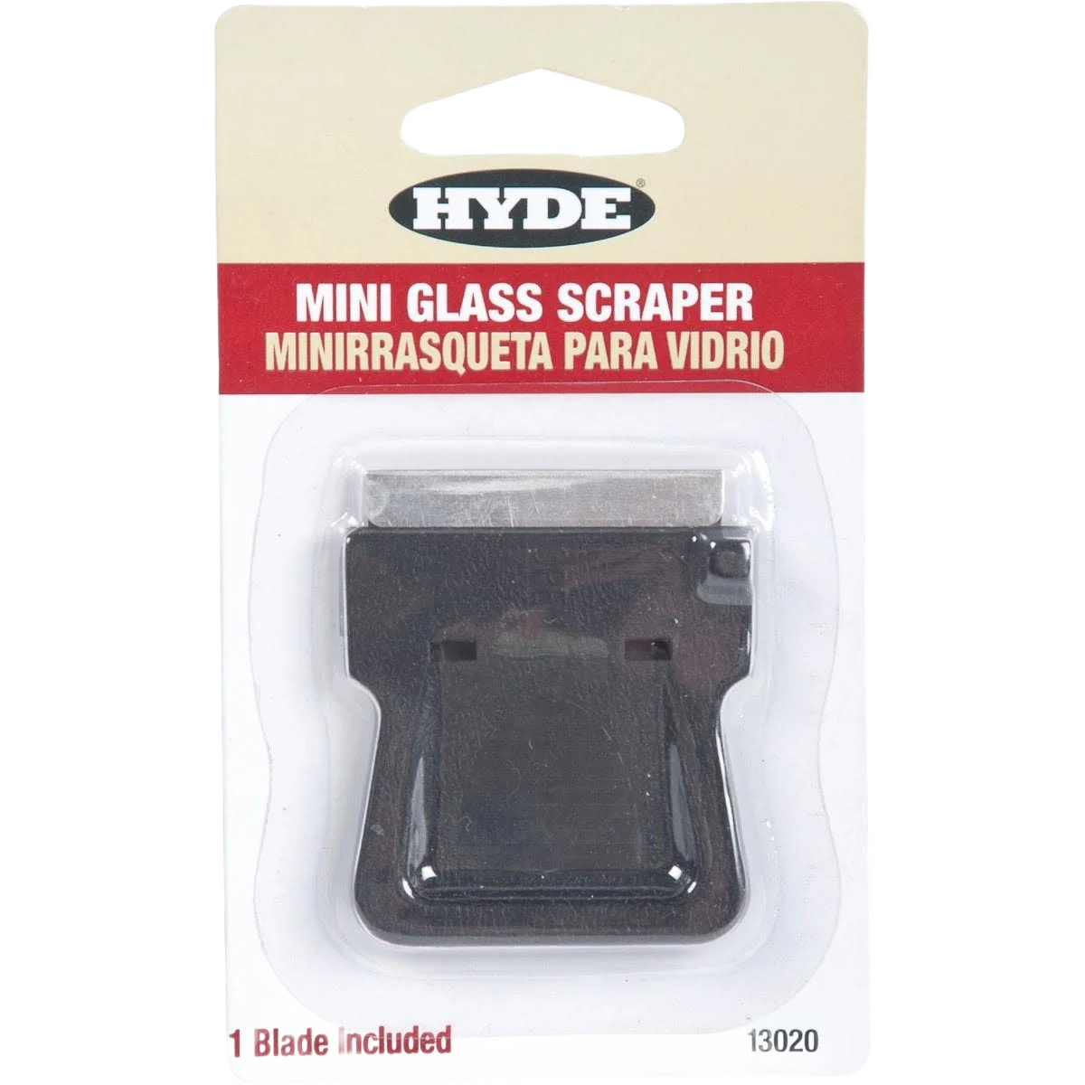 Secure Hyde Mini-Glass Razor Scraper Relaxed