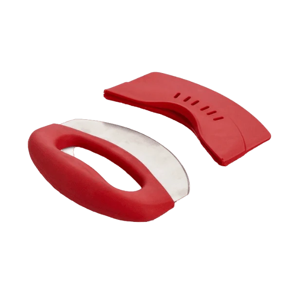 Expertly Made HIC Kitchen Soft-Grip Rocking Salad Herb Chopper Specialty